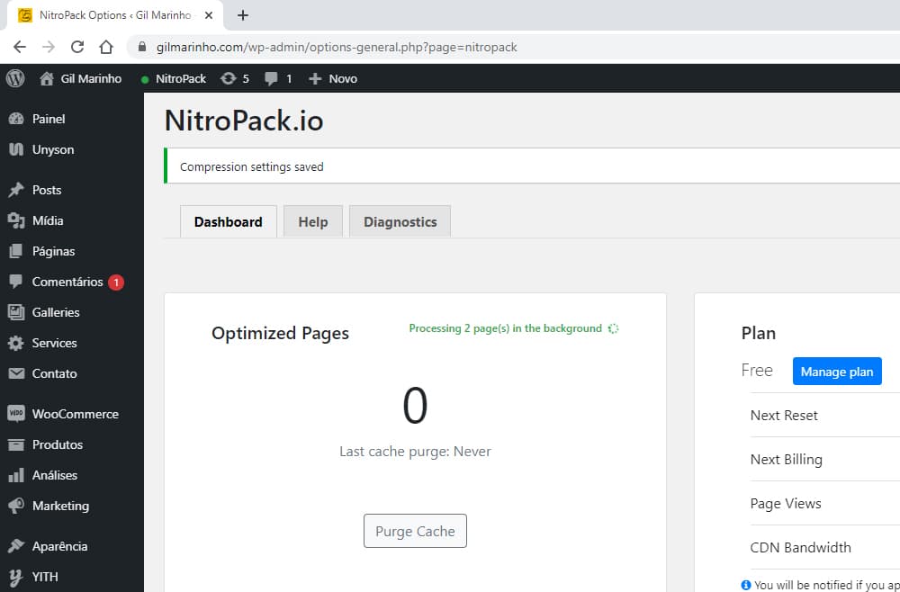 Nitropack: o plugin grátis que vai deixar o seu site WordPress rápido - Agência Next Step: criação de sites, otimização de sites